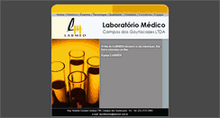 Desktop Screenshot of labmed.com.br
